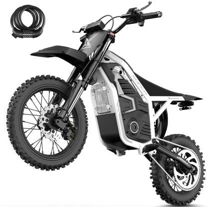60-Mile Range + 4000W Power - Professiona Electric Dirt Bike