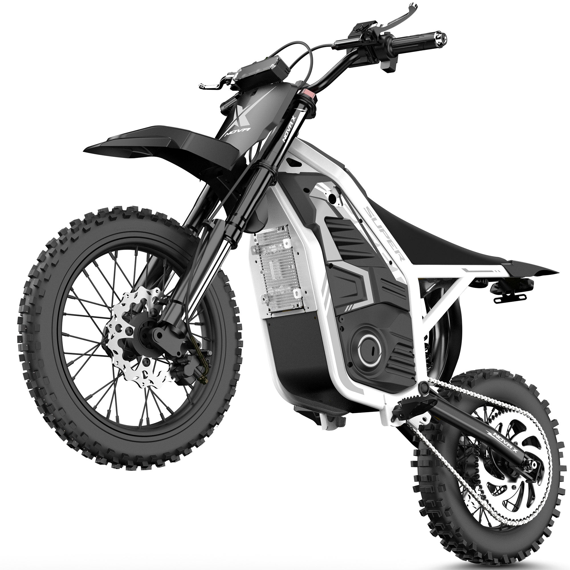 60-Mile Range + 4000W Power - Professiona Electric Dirt Bike