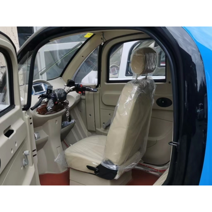 GIO All-Season Enclosed Mobility Scooter - Red - With Winter Heater & Summer Fan