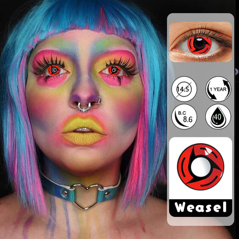 【Halloween&Cosplay】Weasel(Naruto Sharingan Bladed)