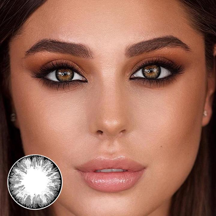 Glitter(Big Eye) Black | 1 Year [Prescription]