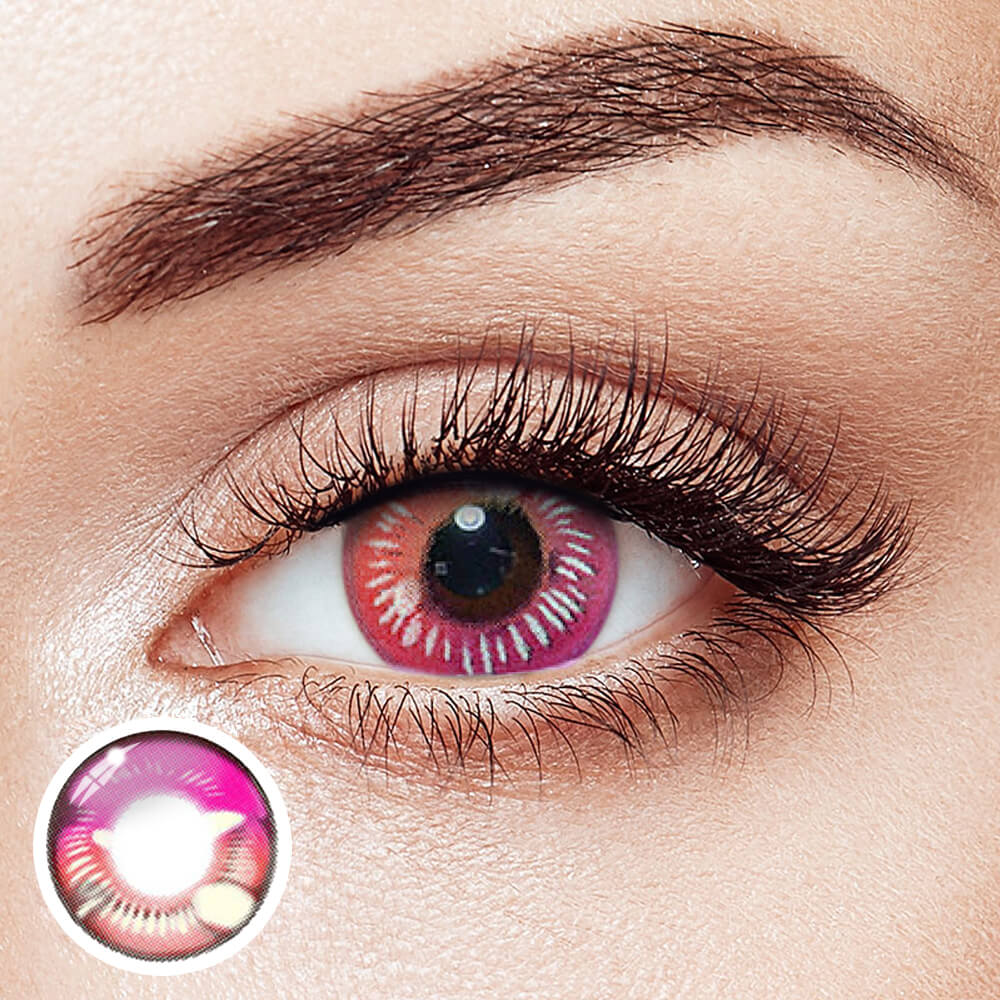 【Halloween&Cosplay】Anime Purple Red