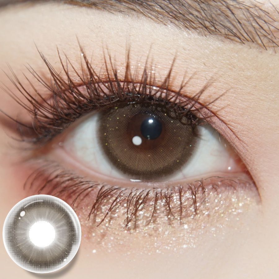 [Prescription] Ash brown KC012-1 | 1-Day~10 PCS/Box