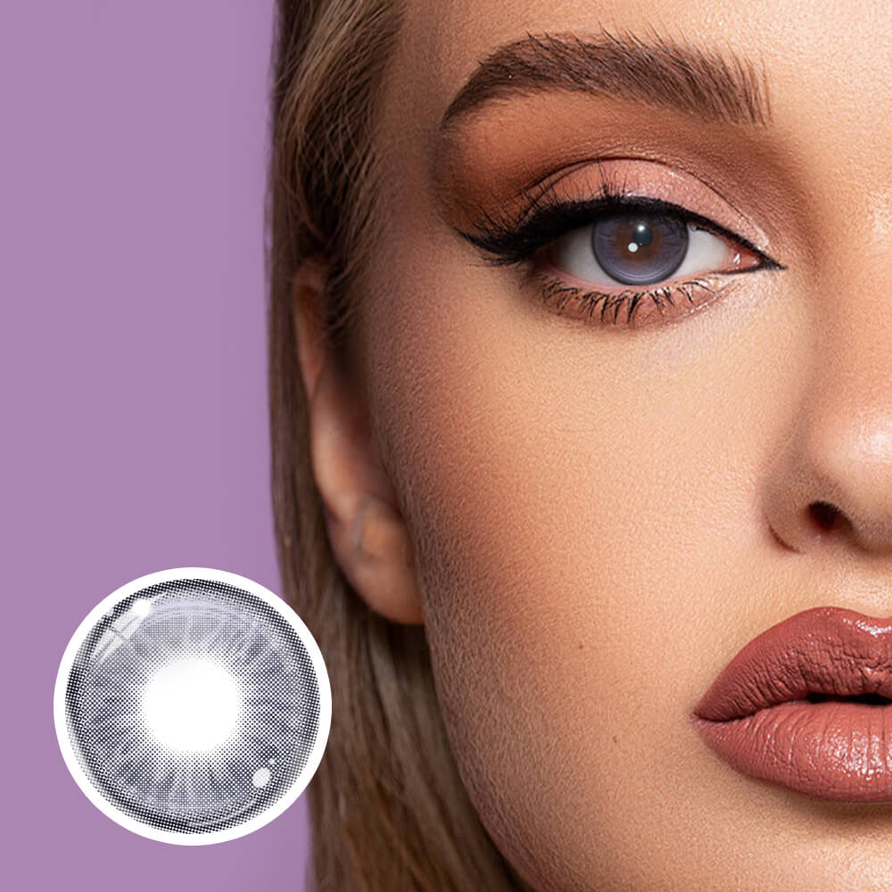 [Prescription] Capricornus Purple KC015-4 | 1-Day~10 PCS/Box