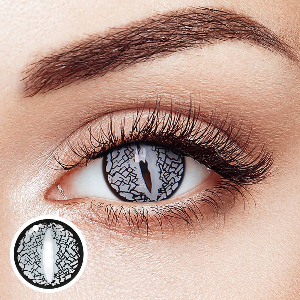 【Halloween&Cosplay】Lizard Eye White