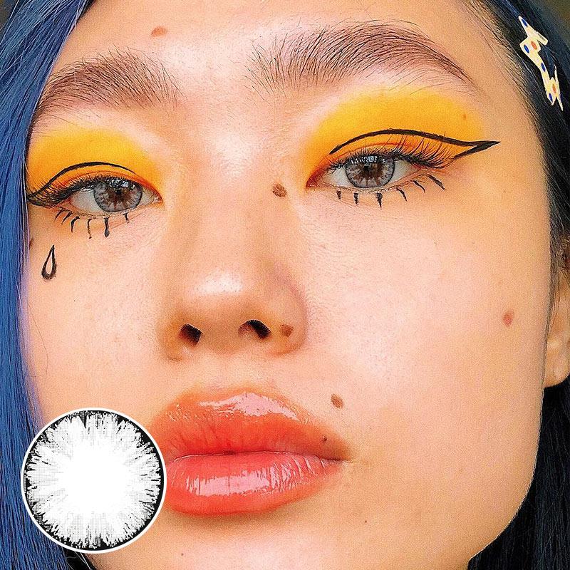 Glitter(Big Eye) Grey | 1 Year [Prescription]