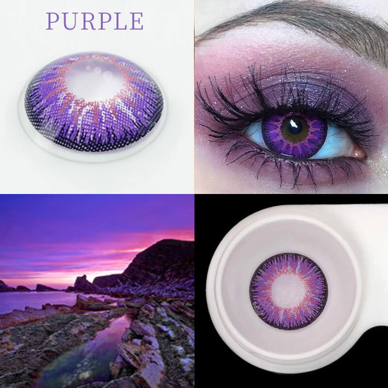 【SALE】Vika Tricolor Purple | 1 Year