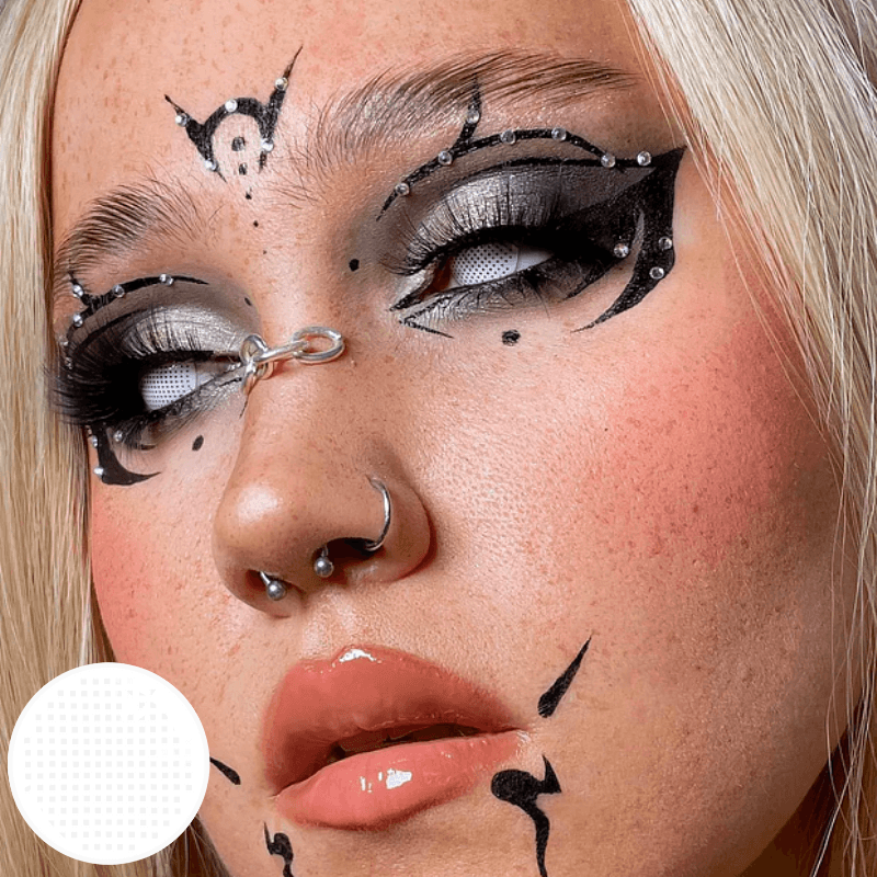 【Halloween&Cosplay】White Mesh