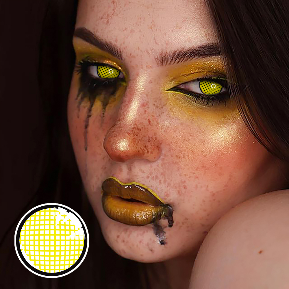 【Halloween&Cosplay】Yellow Mesh