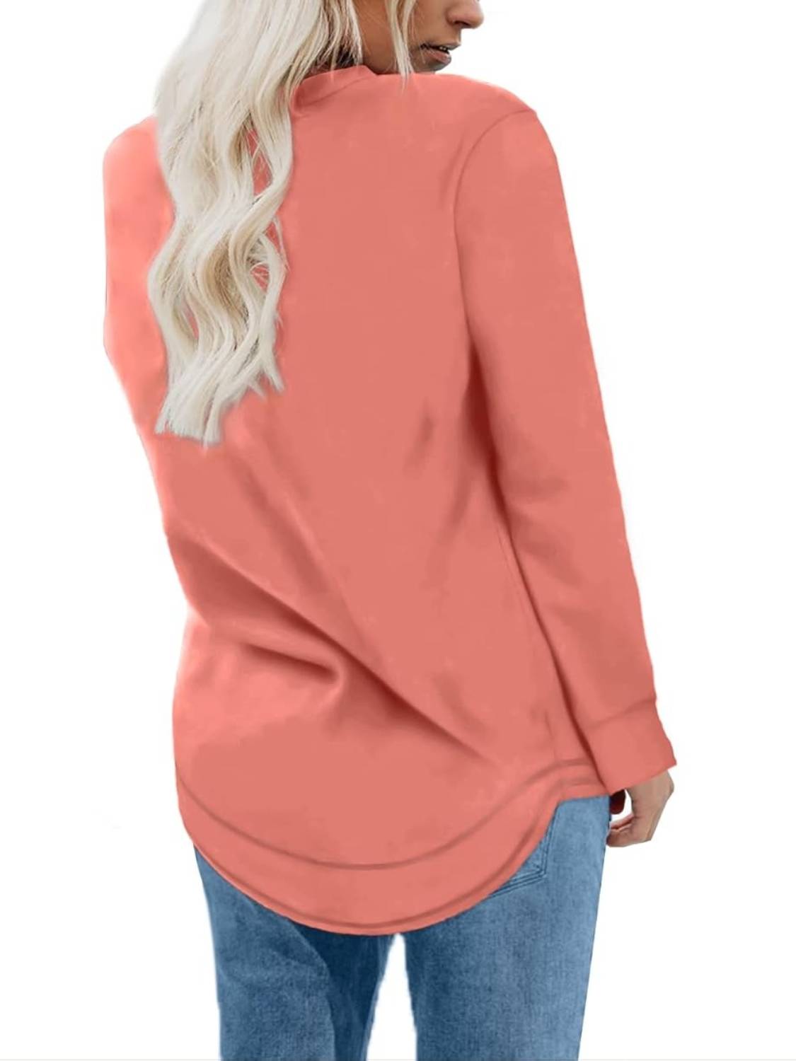 Women's Crewneck Long Sleeve Tunic Tops (Buy 2 Free Shipping)