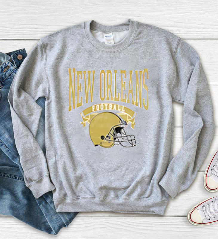Vintage Hometown Football Graphic Sweatshirts