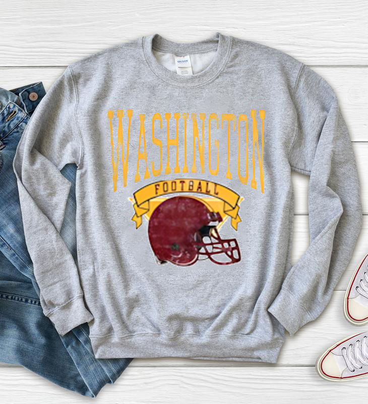 Vintage Hometown Football Graphic Sweatshirts