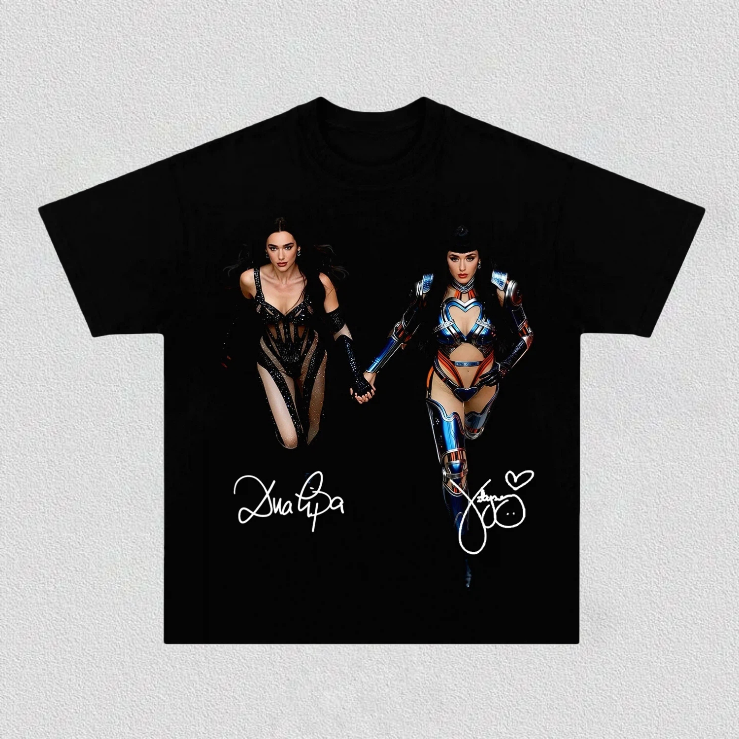 Dua lipa & Katy Perry tee