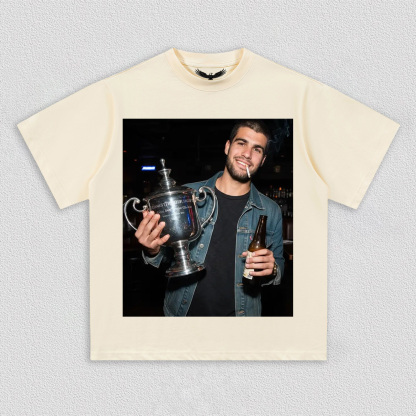 Carlos Alcaraz Champion Tee 5