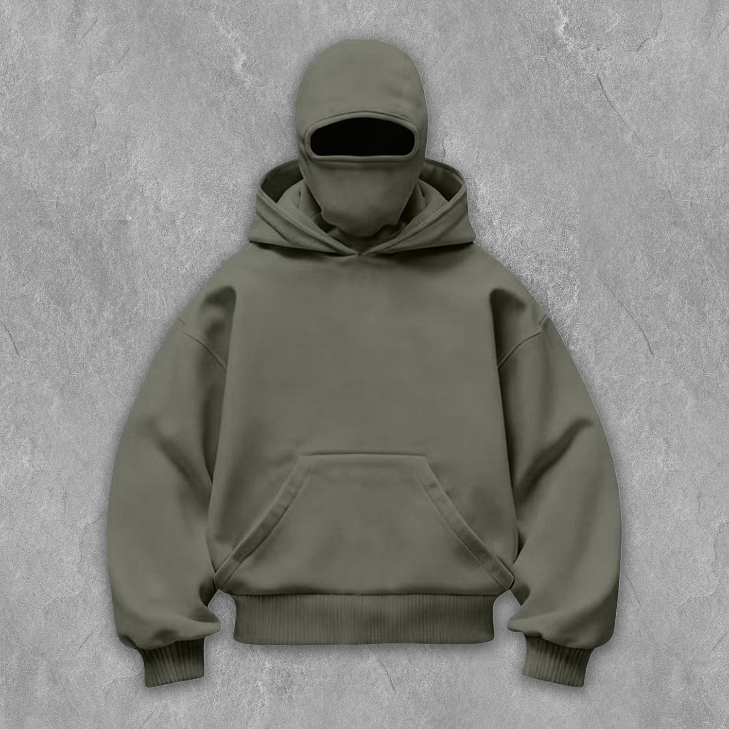 Monochrome Dual Hood Street Zip-Up Hoodie – Kids