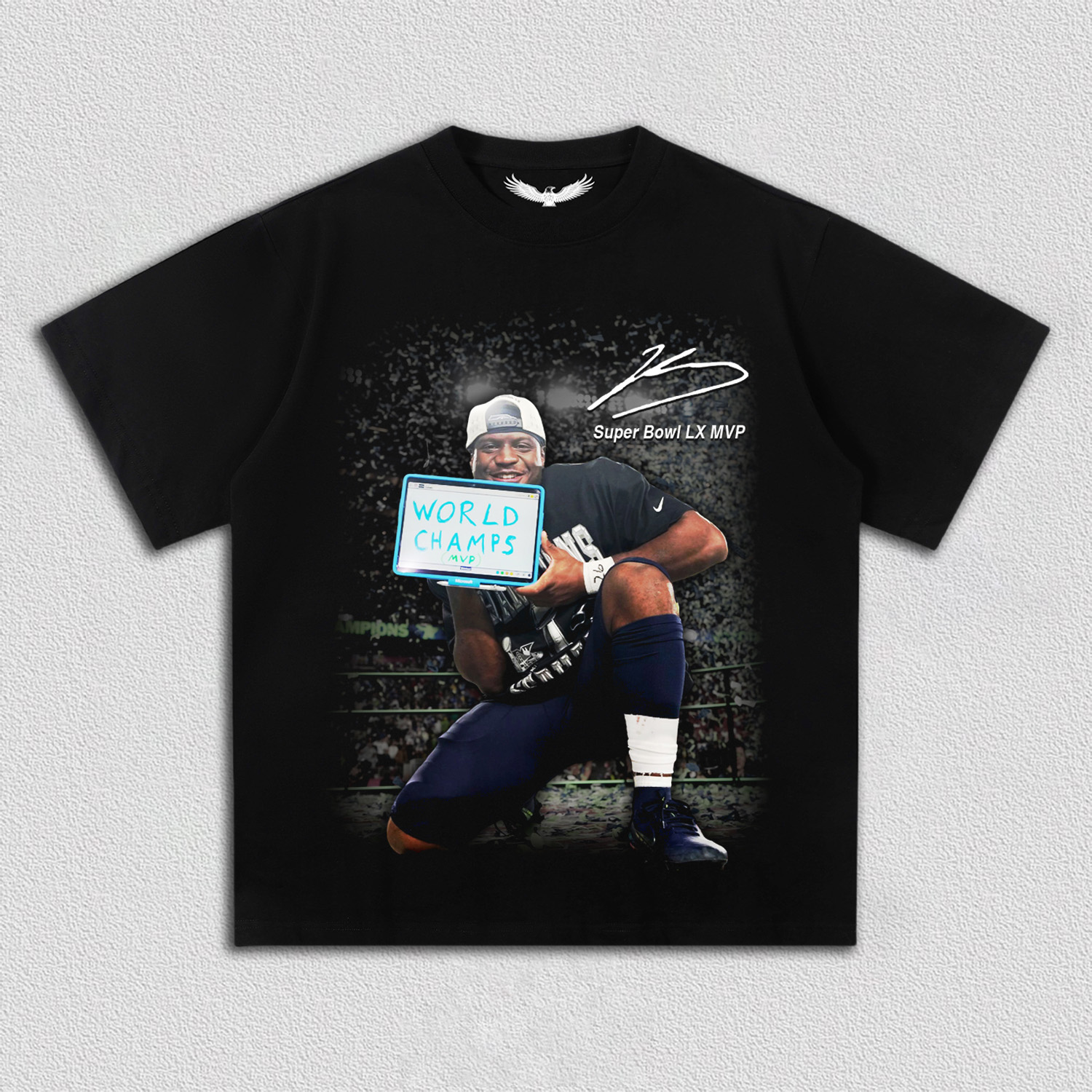 KENNETH WALKER III & SUPER BOWL LX MVP TEE 4.0