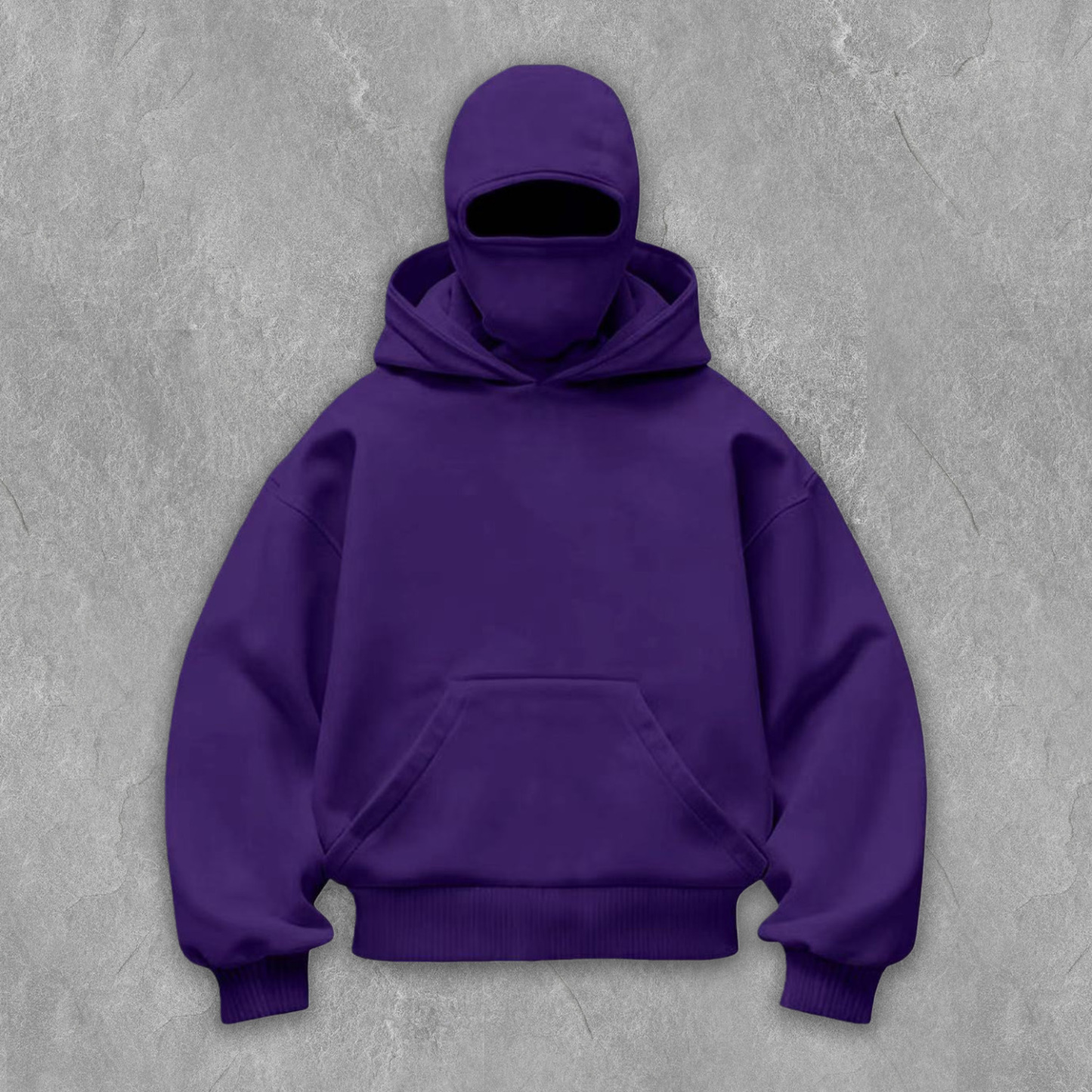 Monochrome Dual Hood Street Zip-Up Hoodie – Kids