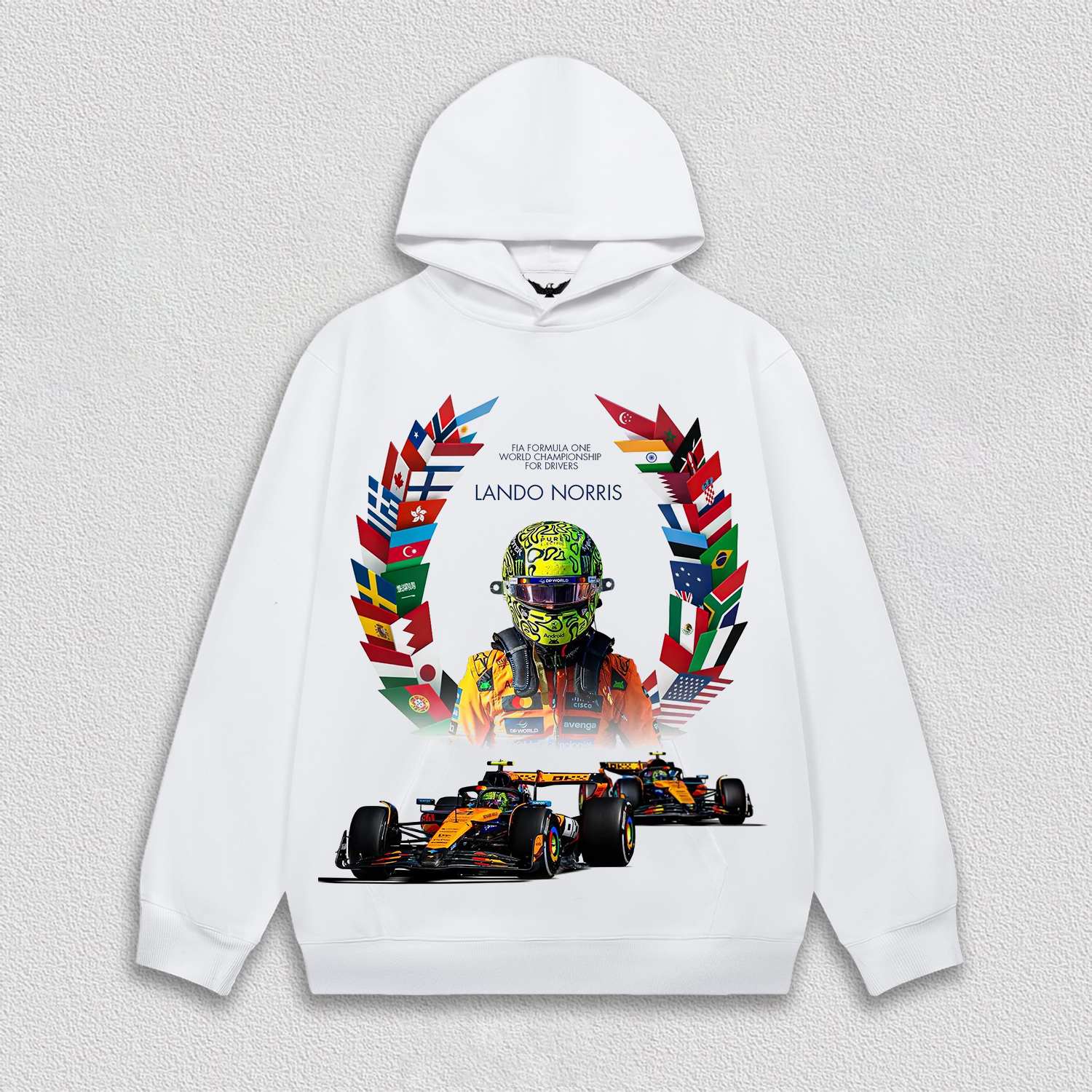 LANDO NORRIS 2025 WDC TEE V3