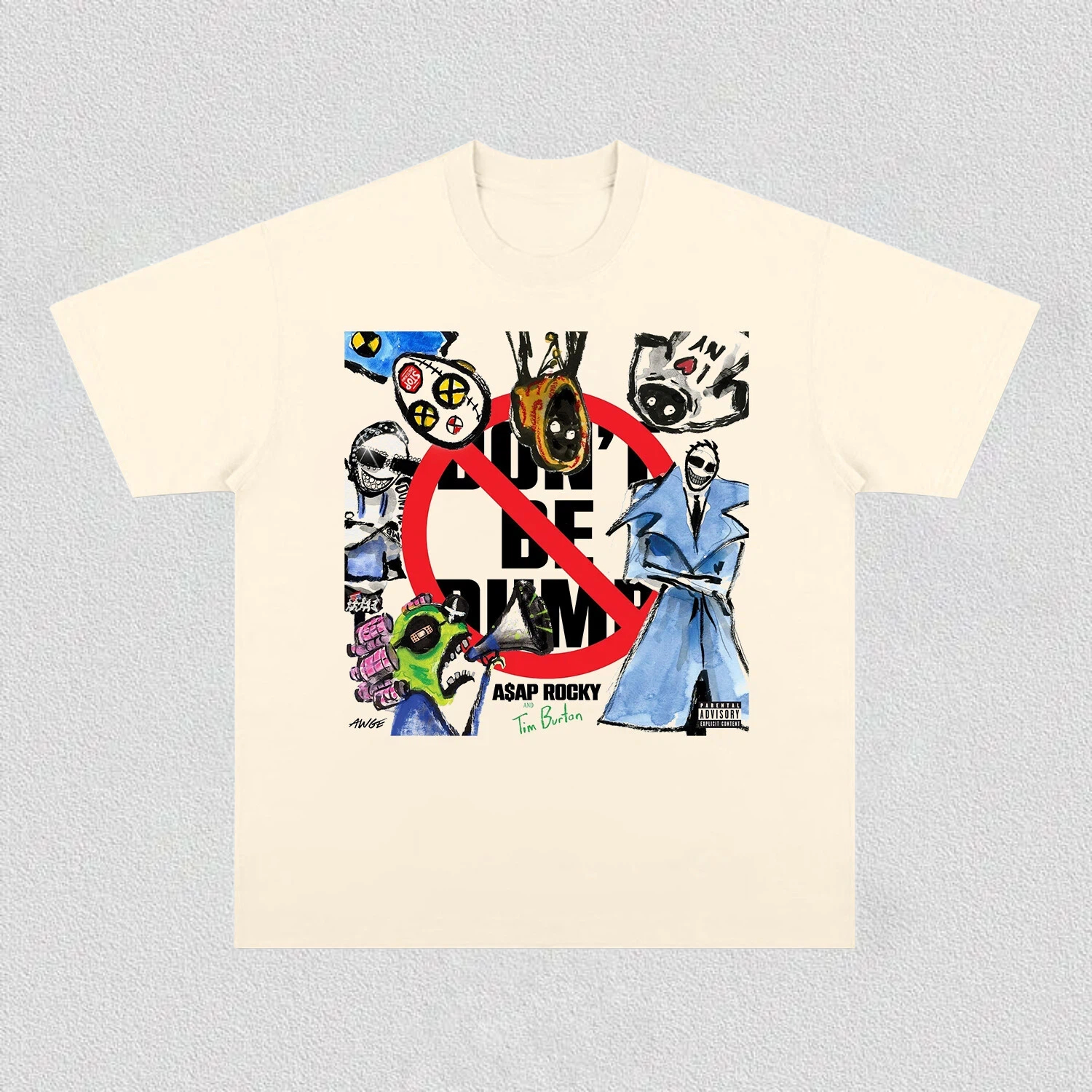 A$AP ROCKY & DON'T BE DUMB TEE