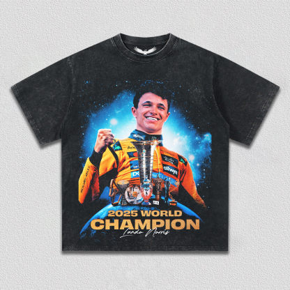 LANDO NORRIS 2025 WDC TEE V2