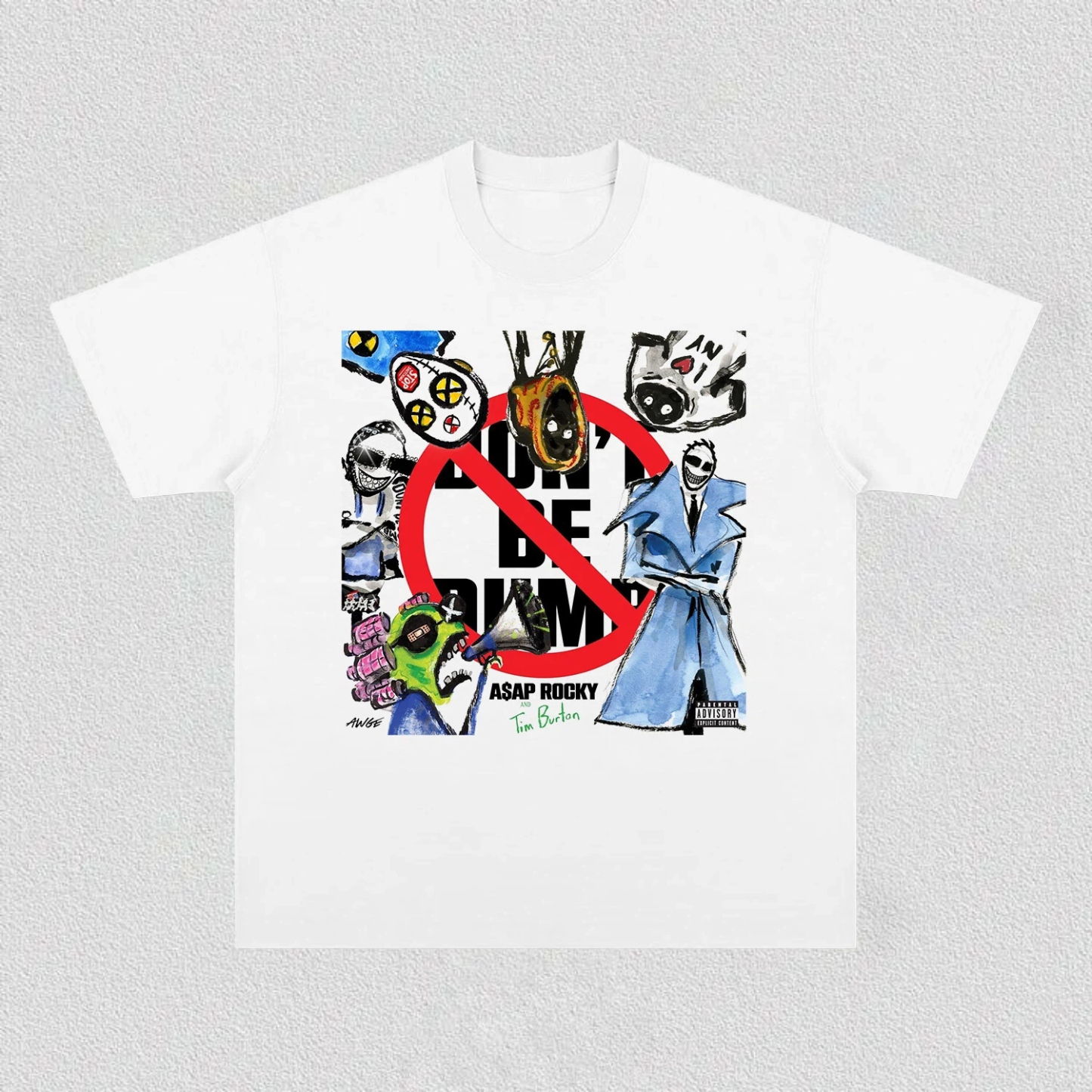 A$AP ROCKY & DON'T BE DUMB TEE
