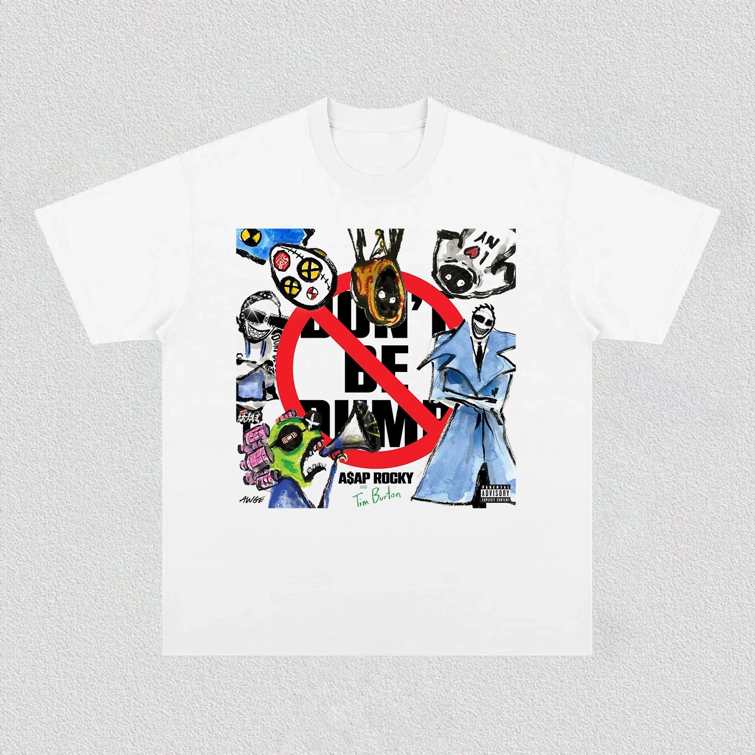 A$AP ROCKY & DON'T BE DUMB TEE