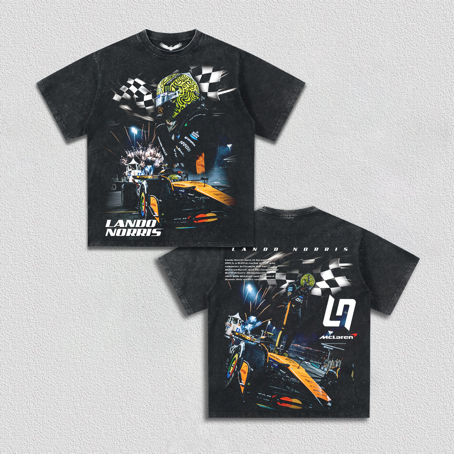 LANDO NORRIS 2025 WDC TEE V4