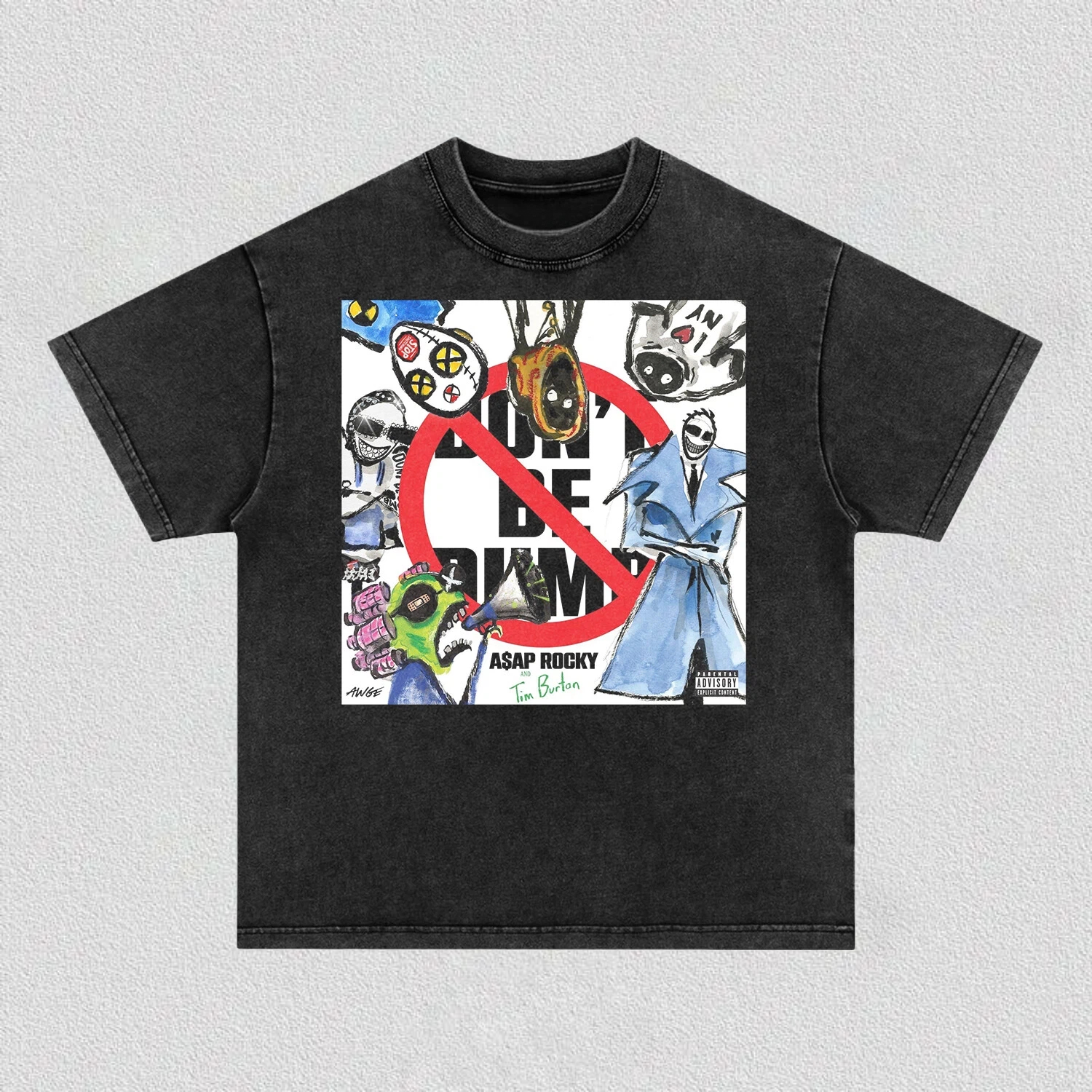 A$AP ROCKY & DON'T BE DUMB TEE