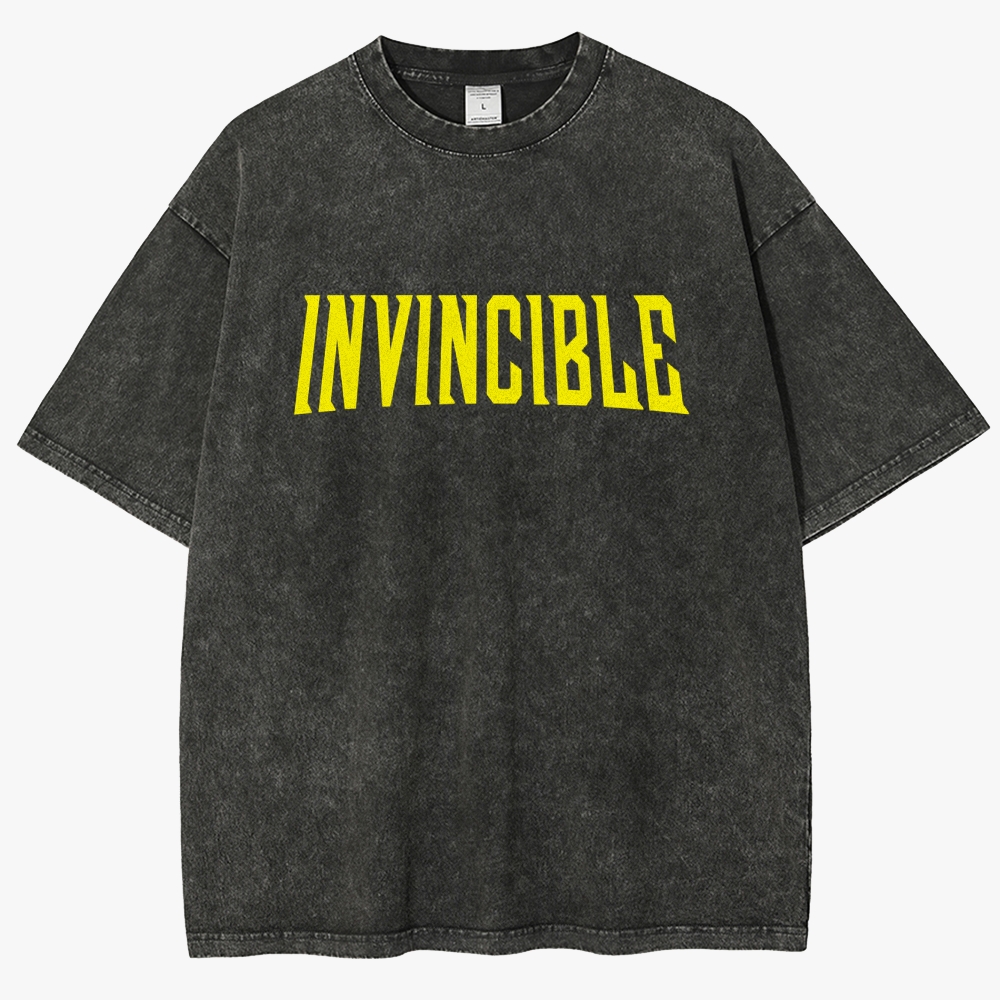 DS-Invincible Unisex Fit Washed T-Shirt