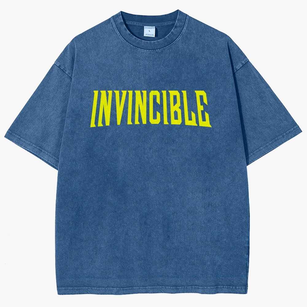 DS-Invincible Unisex Fit Washed T-Shirt