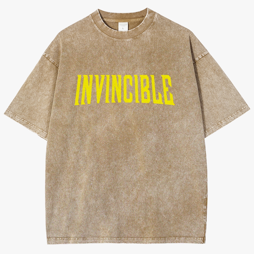 DS-Invincible Unisex Fit Washed T-Shirt
