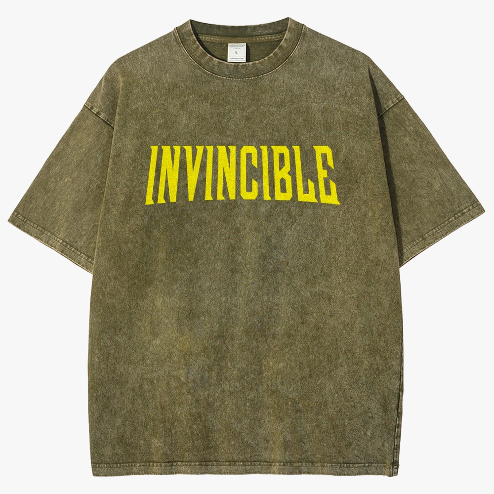 DS-Invincible Unisex Fit Washed T-Shirt