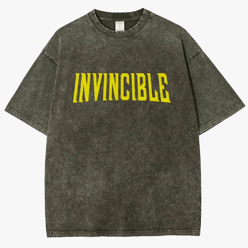 DS-Invincible Unisex Fit Washed T-Shirt
