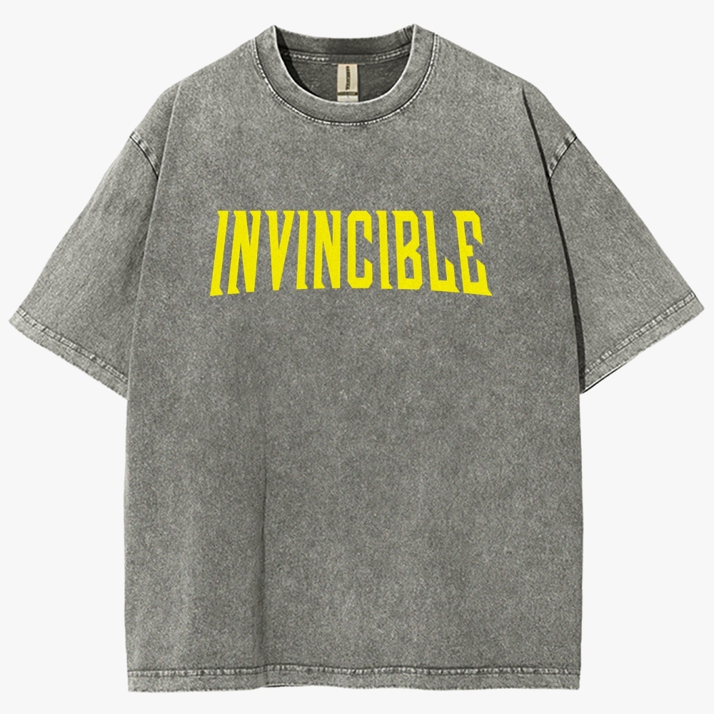 DS-Invincible Unisex Fit Washed T-Shirt