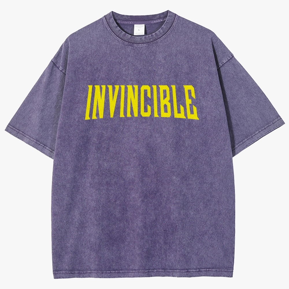 DS-Invincible Unisex Fit Washed T-Shirt