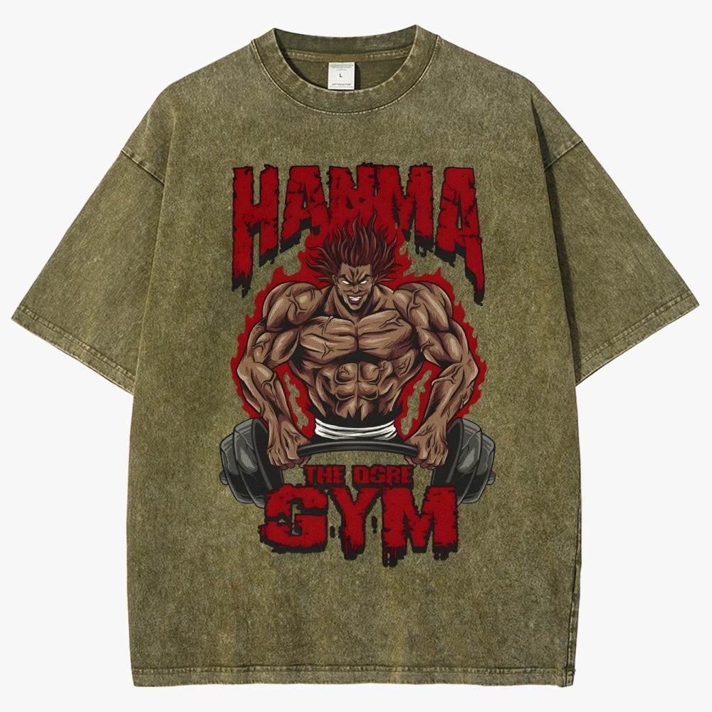 DS-Baki Unisex Fit Washed T-Shirt