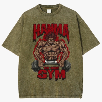 DS-Baki Unisex Fit Washed T-Shirt