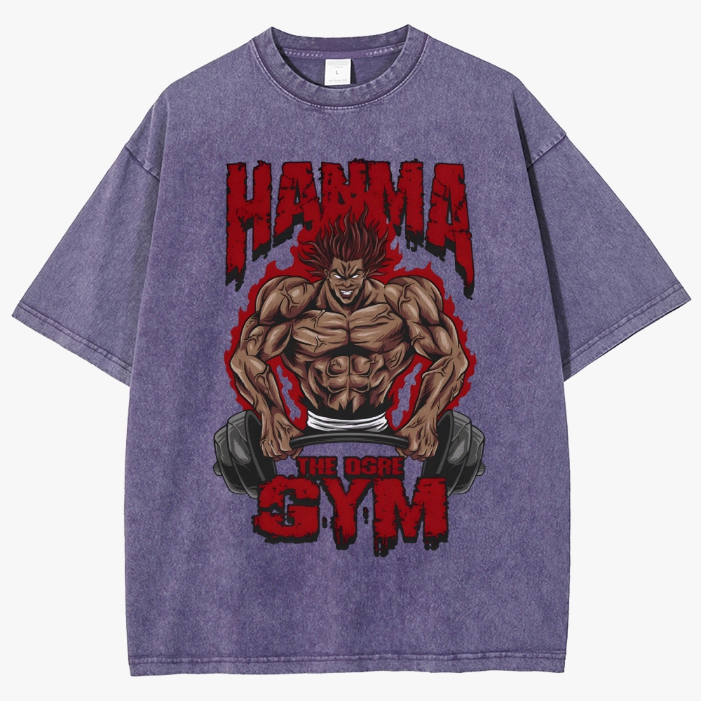 DS-Baki Unisex Fit Washed T-Shirt