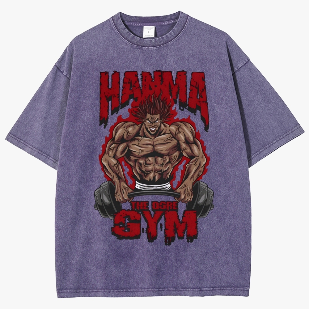 DS-Baki Unisex Fit Washed T-Shirt