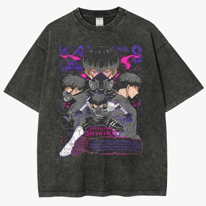 Kaiju No. 8 Anime Unisex Fit Washed T-Shirt