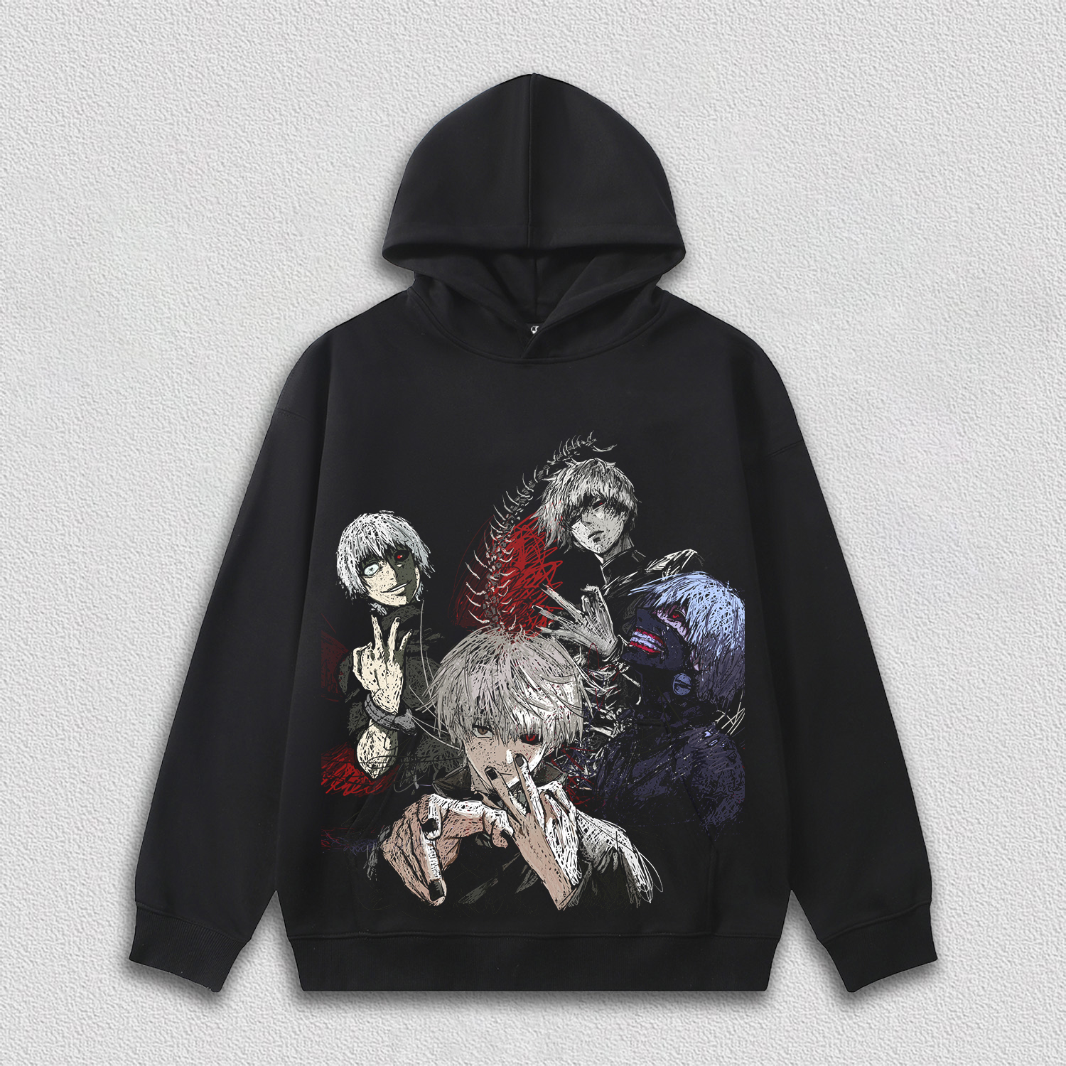 Tokyo Ghoul Unisex Fit Washed T-Shirt