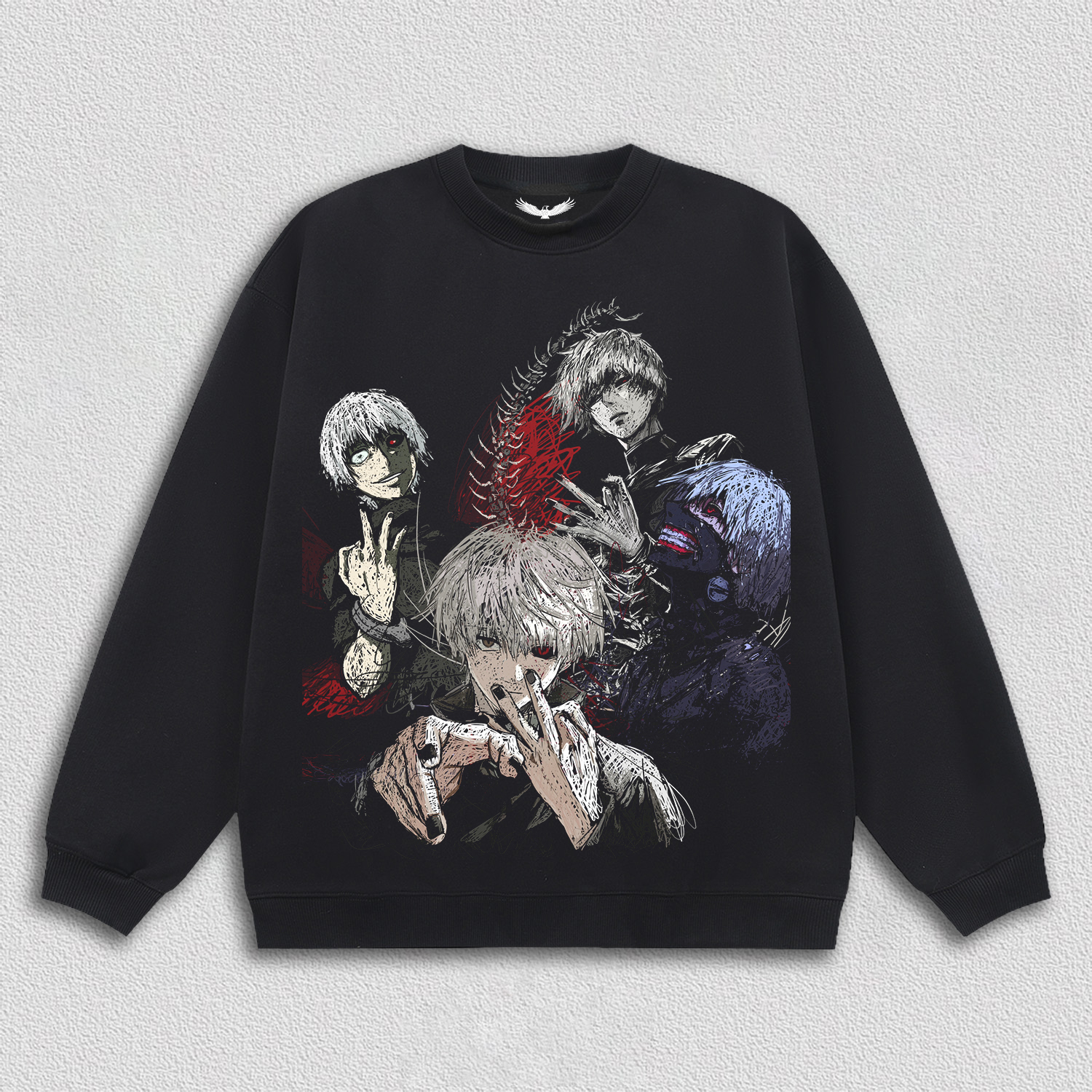 Tokyo Ghoul Unisex Fit Washed T-Shirt