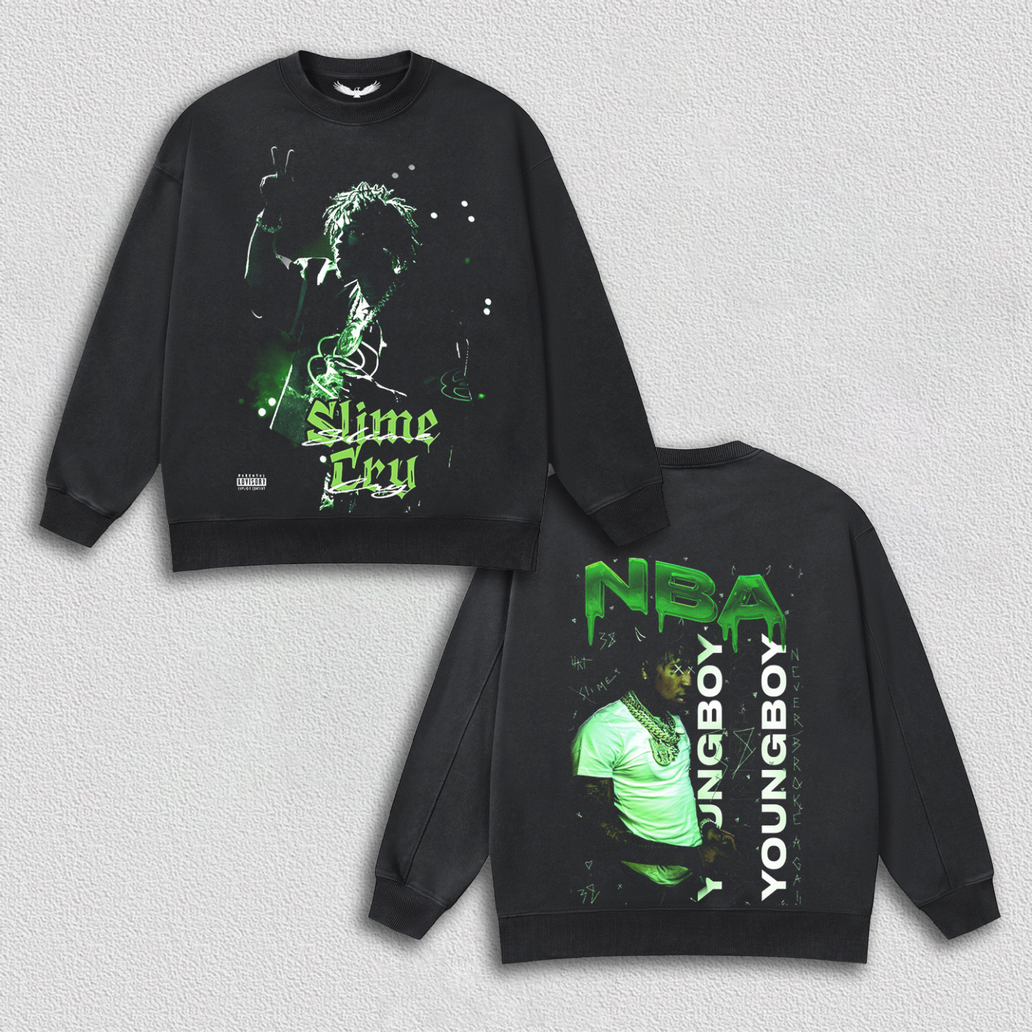 NBA Youngboy & SLIME CRY TEE 5.0