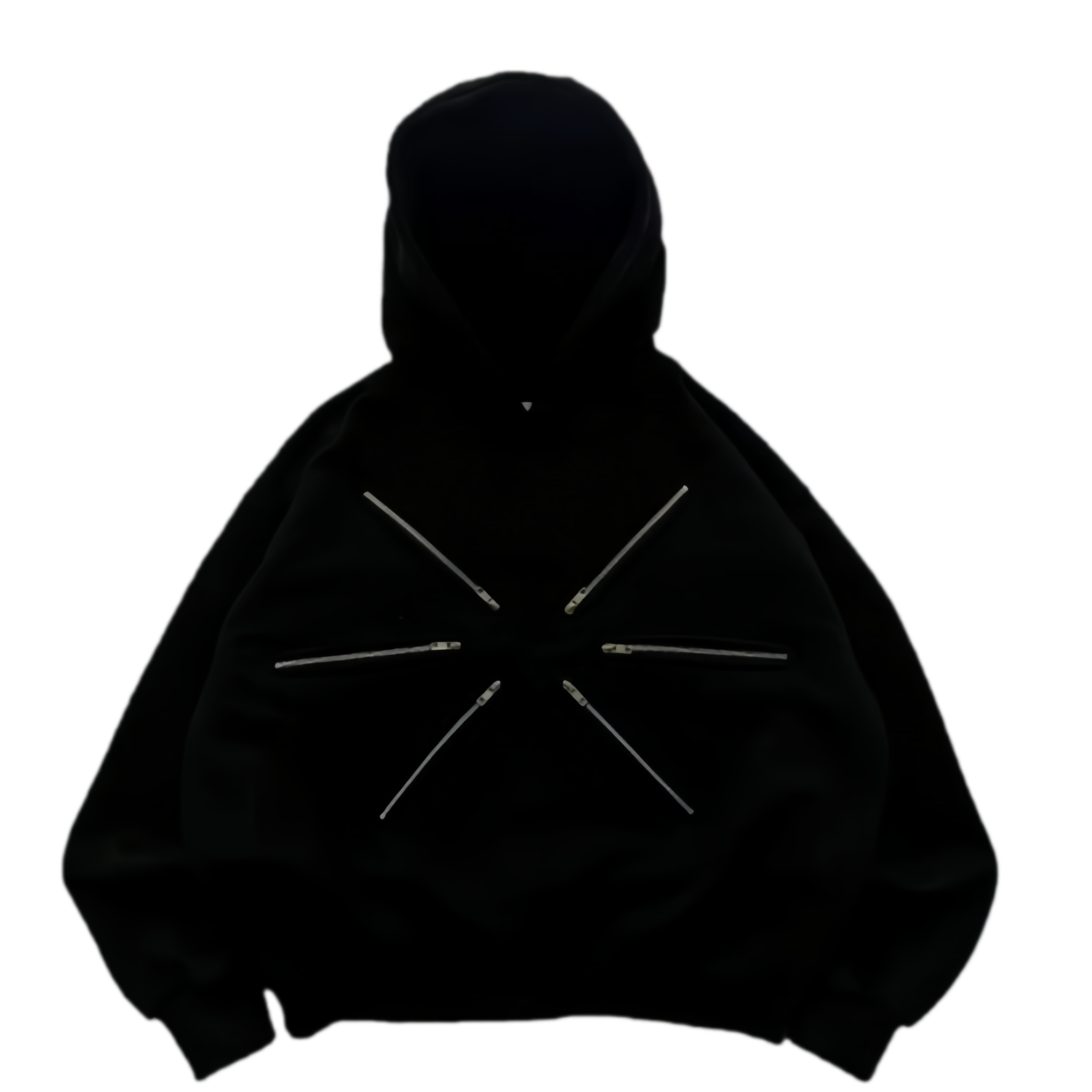 All Eyes Vintage  Street Hoodie