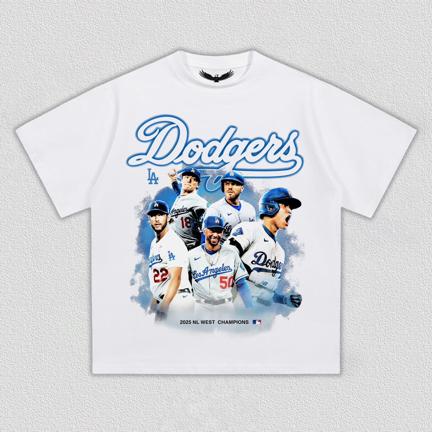 2025 NL WEST CHAMPIONS & DODGERS TEE 
