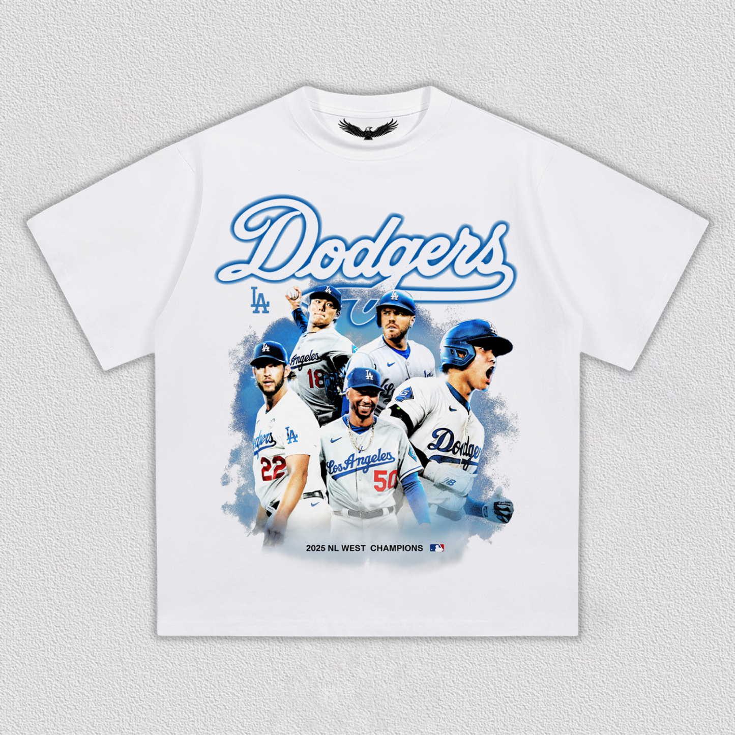 2025 NL WEST CHAMPIONS & DODGERS TEE 