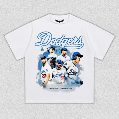 2025 NL WEST CHAMPIONS & DODGERS TEE 