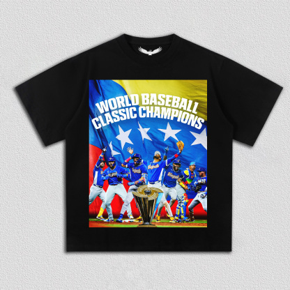 2026 WORLD BASEBALL CLASSIC CHAMPIONS  TEE