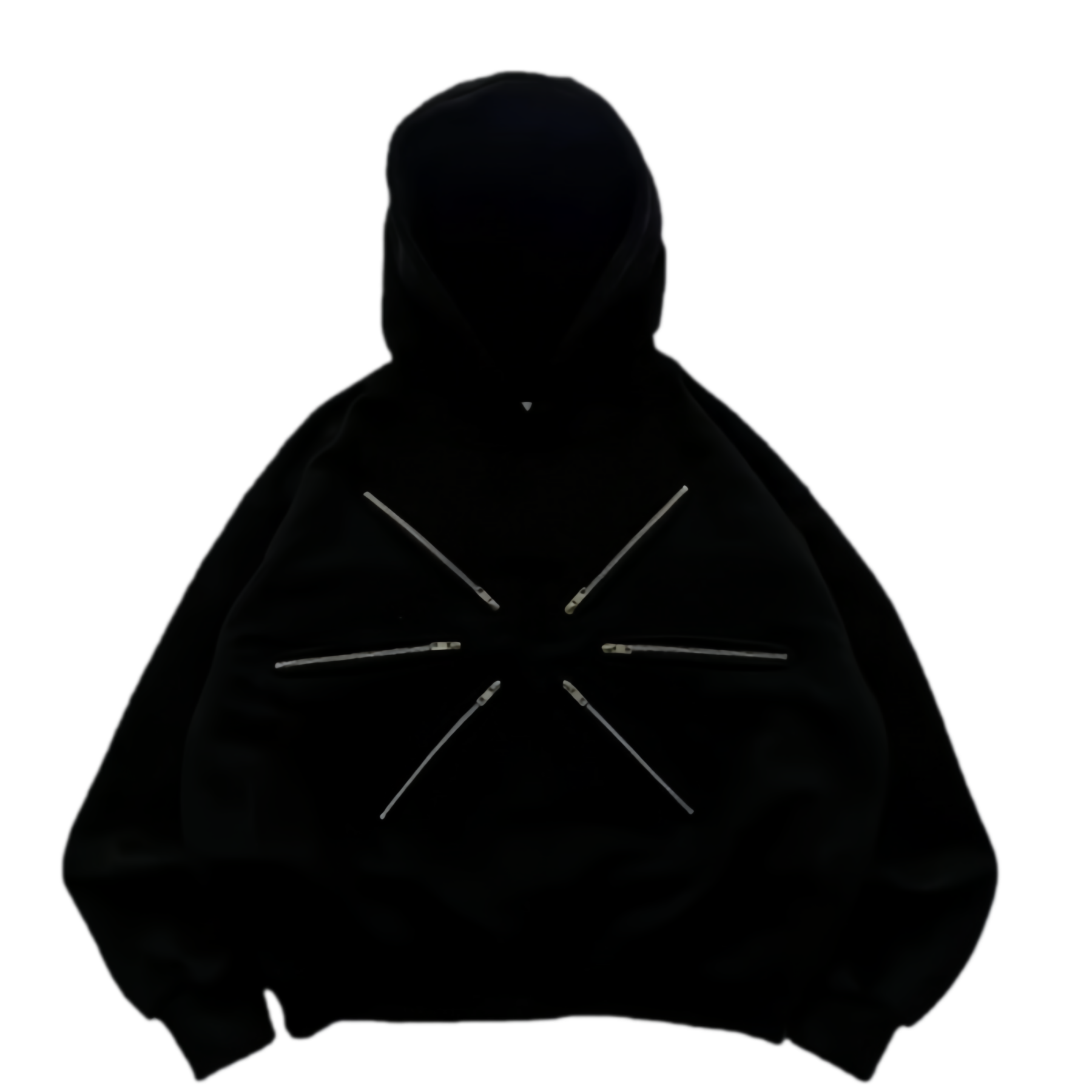 All Eyes Vintage  Street Hoodie