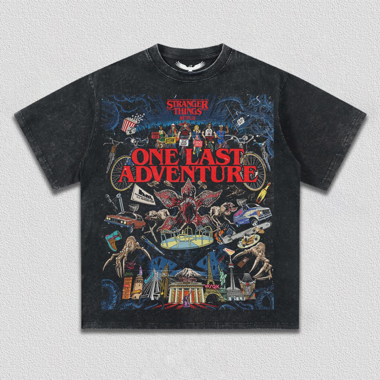 Tokyo Ghoul Unisex Fit Washed T-Shirt